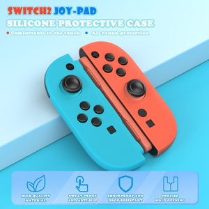 Per Nintendo Switch 2 NS2 <span class=keywords><strong>Joy</strong></span>-<span class=keywords><strong>Con</strong></span> Controller impugnatura Full Protector in Silicone custodia morbida custodia custodia protettiva impugnatura a mano - Product Image 5