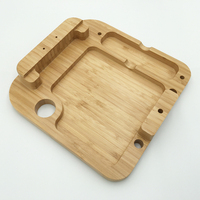 Base de bureau réglable en hauteur pour ordinateur, en bambou peint, écologique, avec support de clavier et protection du cou, pour écran.