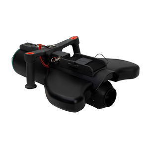 Propulsor Sumergible Subacuático <span class=keywords><strong>de</strong></span> 1500W con Bomba <span class=keywords><strong>de</strong></span> Chorro, 15 kg <span class=keywords><strong>de</strong></span> Empuje, Reflector, Flotación Asistida por GPS, para Buceo, Pesca, Caza y Espeleología - Product Image 3