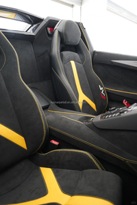 Coprisedili Auto di Lusso Personalizzati con Rivestimento in Alcantara per <span class=keywords><strong>Lamborghini</strong></span> Urus, Colore Rosa, Vendita all'Ingrosso - Product Image 5