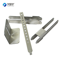 Supports d'angle droits en tôle d'aluminium et d'acier inoxydable sur mesure pour panneaux solaires (montage en Z)