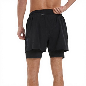 Shorts de sport pour hommes en gros – Respirants, séchage rapide, imprimés, en Spandex/Nylon, taille élastique, style formel taille haute - Product Image 3