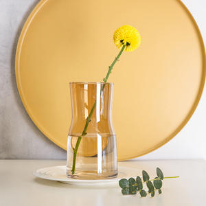 Decoración de casa barato soplado inteligente color polaco florero de vidrio mayorista - Product Image 3