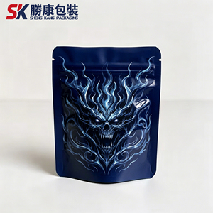Factory Direct Sales: 3.5g Upright Resealable Polyester Film Food Storage <b>Bags</b> with Unique Patterns - Product Image 1