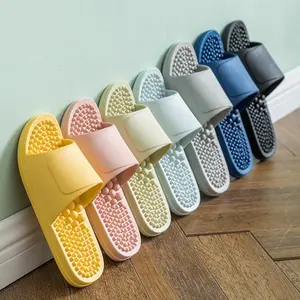 Home Slippers Summer Flat Sandals Shoes Foot Message Slippers Summer Slippers For Women