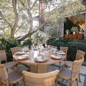 Chaise de salle à manger en rotin DISHI de style nordique avec siège en rotin, chaise rustique artisanale pour <span class=keywords><strong>appartement</strong></span>, banquet, mariage et hôtel, vente en gros - Product Image 6