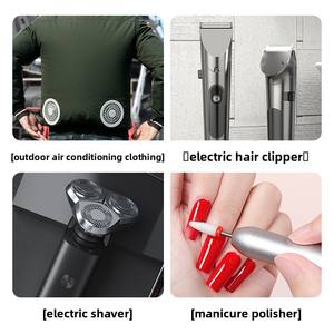 전기 자전거용 F180 브러시리스 DC 마이크로 모터 알루미늄 프레임 2Nm 토크 36V 15000RPM 고출력 - Product Image 4