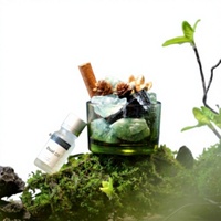 Diffuseur de parfum en pierre de cristal sans bougie, ornement d'aromathérapie pour la maison, encens solide naturel pur, parfum d'huile essentielle, durée 120-180 jours
