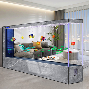 Extra Grote Vloer Staande <span class=keywords><strong>Aquarium</strong></span> Gigantisch <span class=keywords><strong>Aquarium</strong></span> Als Kamerverdeler Met Ultrahelder Glas Voor De Woonkamer - Product Image 4
