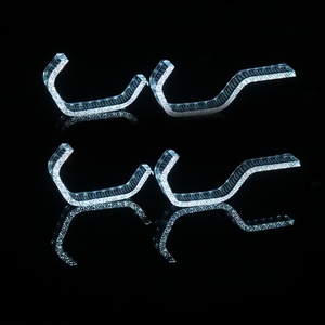 Crystal <b>LED</b> ANGEL EYES White/White Yellow <b>Light</b> Angel <b>LED</b> for BMW - Product Image 5