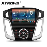 Système de navigation stéréo pour voiture Android 9 pouces pour Ford Focus 2012-2017 UNISOC 7865 8+128 Go Double Bluetooth QLED Global 4G DSP 7604