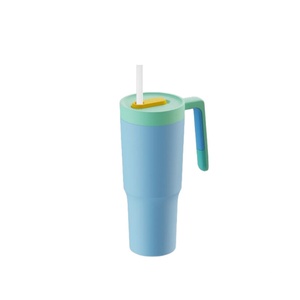 <b>Hot</b> Selling 40oz Insulated Stainless Steel Eco-Friendly Travel Mug Tumbler <b>Hot</b> and Cold Vacuum with Lid and Straw - Product Image 5
