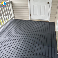 Carreaux en plastique pour carrés de terrasse de patio