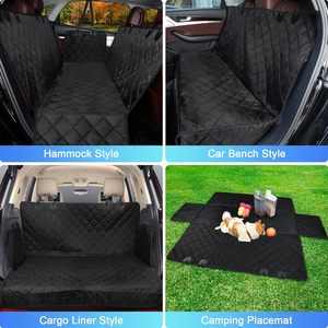 Housse de siège de <span class=keywords><strong>voiture</strong></span> Sanan à fond dur pour <span class=keywords><strong>chien</strong></span> <span class=keywords><strong>Protection</strong></span> étanche avec fenêtre visuelle pour <span class=keywords><strong>protection</strong></span> de siège arrière pour animaux de compagnie - Product Image 4