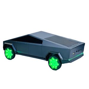 A7 Tesla <span class=keywords><strong>Cyber</strong></span> Pickup Xe Thiết Kế 10W Không Dây Máy Tính Để Bàn Đảng BT Âm Thanh Di Động Hộp Xe Karaoke Loa Với 15W Sạc Không Dây - Product Image 3
