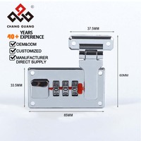 Serrure à combinaison à 3 chiffres en alliage de zinc Changgguang CG-A1 pour boîtes à bijoux/cadeaux - Accessoires durables de haute qualité