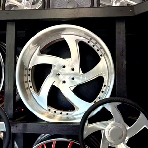 <span class=keywords><strong>ล้อ</strong></span>ฟอร์จหรูหราแบบกำหนดเอง 2 ชิ้น 3 ชิ้น ขนาด 22 24 26 นิ้ว <span class=keywords><strong>ขอบ</strong></span>ลึกสีทอง สำหรับ Chevy Impala Caprice ทรง Donk Forgiato - Product Image 2