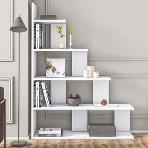 Estantería moderna de <span class=keywords><strong>madera</strong></span> para libros, mueble de sala de estar, 120 cm - Product Image 2