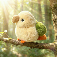Gantungan Kunci Burung Boneka Plush 10cm Ukuran Sempurna Langsung dari Pabrik Mainan Murah Boneka Plush Gantungan Kunci Produsen Mainan Plush