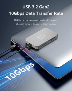 Base de Conexión Magnética SYONG 7 en 1 para SSD <span class=keywords><strong>M</strong></span>.2 NVME, Transferencia de Datos de 10 Gbps, HDMI 4K60Hz, 100W PD, Lector de Tarjetas SD/TF - Product Image 4