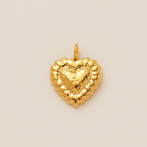 Manna Love <span class=keywords><strong>serie</strong></span> san valentino in acciaio inox 18K oro ciondoli a cuore impermeabile per la creazione di gioielli - Product Image 4