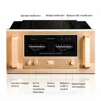 Amplificateur Hi-Fi YU-07 Clone Study Accuphase A75 PLUS 200W*2, qualité audiophile, haute puissance, haut de gamme, entièrement équilibré, classe A pure.