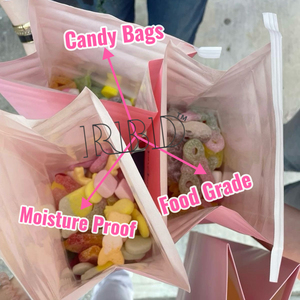 <strong>Large</strong> Party Favor Swedish Candy <strong>Bags</strong> <strong>Sweet</strong> boxes packaging Snack Small Bakery <strong>Bags</strong> with Window Kraft Halloween Paper Gift <strong>Bags</strong> - Product Image 2