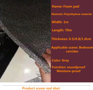 Cách âm sàn thảm underlay bọt cao su Padding 8mm 10mm không trượt underlay cho thảm - Product Image 6