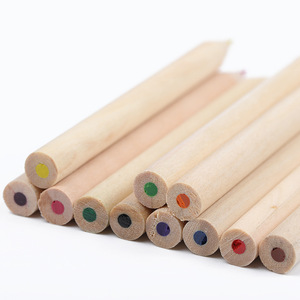 Lot de 12 crayons de couleur en bois naturel personnalisés HB standard, motif hexagonal, avec <span class=keywords><strong>taille</strong></span>-<span class=keywords><strong>crayon</strong></span> pour le <span class=keywords><strong>dessin</strong></span> des écoliers - Product Image 5