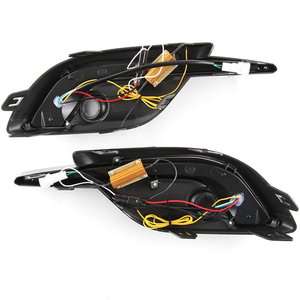 Xe DRL Cho Mazda 3 Axela 2017 2018 2019 LED Ban Ngày Chạy Ánh Sáng Đèn Sương Mù Bìa DRL Lần Lượt Tín Hiệu <span class=keywords><strong>12V</strong></span> Ánh Sáng Ban Ngày Phụ Tùng Ô Tô - Product Image 6