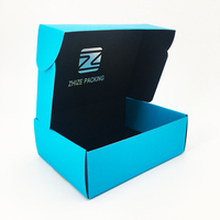Boîte à chaussures en papier avec Logo personnalisé, coffret d'emballage de vêtements avec cannelures, pour expédition de courrier, 12 pièces