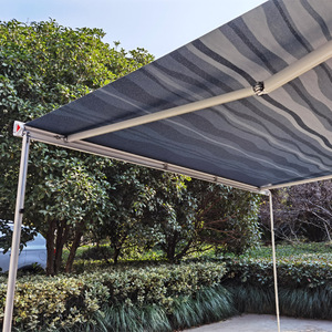 Venta caliente impermeable telescópico RV Manual toldo lateral montado toldos para autocaravana <span class=keywords><strong>Camping</strong></span> coches - Product Image 1