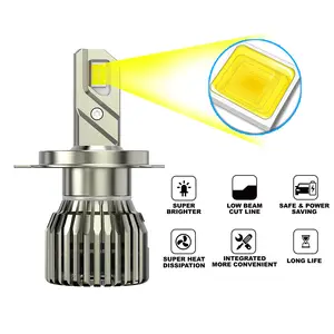 New A9 H4 Headlight Ambient Lighting Car Lamp H7 Headlight LED For BMW 12V 45 120w Auxilirey Led Light Car Rs Mini Led 7506 Led