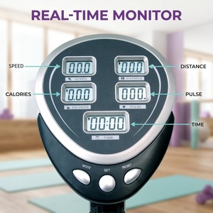 Máquina Elíptica Magnética K-FIT GS-8.2GASTM, Bicicleta Elíptica con Masajeador y Twister para Gimnasio en Casa, Cardio Estacionario - Product Image 2
