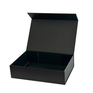 Fournisseur <span class=keywords><strong>doré</strong></span> rigide Offre Spéciale 6x6x3 pouces OEM grande boîte d'emballage de cadeau de bijoux magnétique blanche - Product Image 2