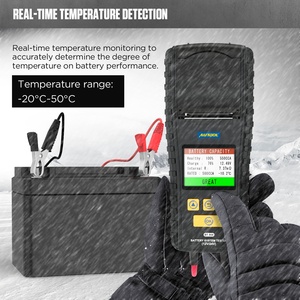 AUTOOL BT860 12 24V कार बैटरी परीक्षक ट्रक Cranking चार्ज परीक्षण प्रिंटर वास्तविक समय डाटा भंडारण के साथ 3.2 इंच रंग स्क्रीन - Product Image 3