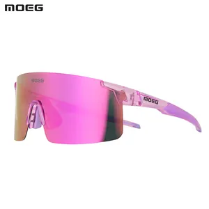 MOEG ध्रुवीकृत खेल चश्मा पुरुषों की साइकिलिंग रनिंग आईवियर चश्मा UV400 ध्रुवीकृत साइकिल चश्मा
