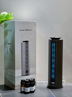 Tour électrique en aluminium de luxe Bluetooth WIFI APP diffuseur de parfum d'air de parfum Machine diffuseur d'arôme rechargeable