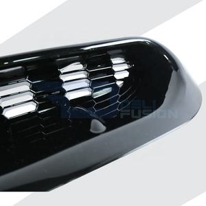Capó delantero de plástico ABS negro de alto brillo, entrada de ventilación de aire Compatible con modelos MINI Cooper R55 R56 R57 R58 R59 - Product Image 5