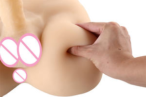 Forti uomini metà corpo giocattoli del sesso facile pulizia TPE bambole 20cm Dildo Gay uomini donne masturbatore bambole maschili con Dildo Sex Toy - Product Image 5