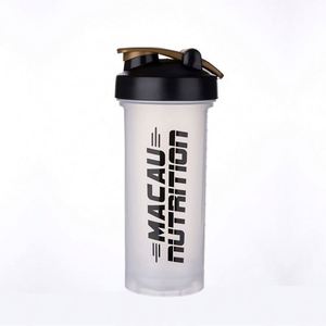 Mezclador de Proteínas Portátil de 600 ml, Ecológico, de Tritán PP, con Tapa y Pajita, para Deportes, Fitness y Gimnasio - Product Image 1