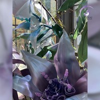 Vente chaude à la main Eva mousse hawaïenne fleur d'hibiscus tous les temps accessoires de mode pour noël Thanksgiving nouvel an