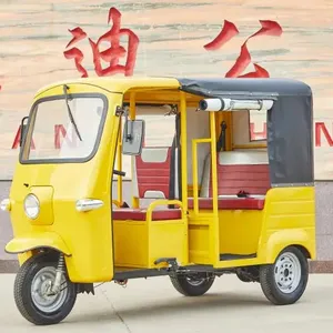 Bangladesh Electric Tricycle 3 Wheeler Three Wheel Two Seat Fashional Bajaj Tuk Tuk Adults Battery Operated Rickshaw For Sale