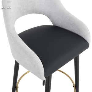 Tabourets <span class=keywords><strong>de</strong></span> <span class=keywords><strong>bar</strong></span> scandinaves classiques français confortables <span class=keywords><strong>de</strong></span> style nordique pour îlot <span class=keywords><strong>de</strong></span> cuisine – Vente en gros - Product Image 3
