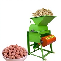 KR-30model 220V 380V Pinda-schilmachine, grote capaciteit, hoog rendement, schillen zonder breken, 3000W