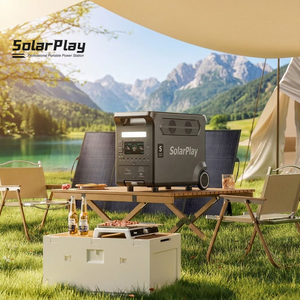 Solarplay Wholesale Quiet 3600W <b>Solar</b> <b>Generator</b> 3840Wh Portable Power Station With UPS and Fast Charging for Outdoor High-Capaci - Product Image 3