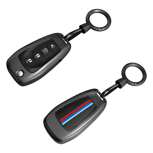 อุปกรณ์เสริมกุญแจรถยนต์ ซองหนังใส่กุญแจรถ พร้อมพวงกุญแจ สำหรับ Chevrolet - Product Image 4