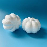 Citrouilles d'Halloween en mousse blanche en gros – Polystyrène de haute qualité pour décorations et loisirs créatifs