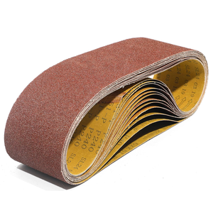 BE-TOOL Lot De 5 Bandes Abrasives En Oxyde D'aluminium Pour Ponceuse à