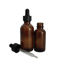 Vente flash - Flacons en verre ambré Boston ronds de 30 ml, 60 ml et 120 ml pour l'emballage d'huiles aromatiques et essentielles avec couvercles